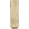 Ekena Millwork Funston Craftsman Rough Sawn Bracket w/ Offset Brace, Douglas Fir, 8"W x 24"D x 28"H BKT0806X24X28FST04RDF - alternate 3